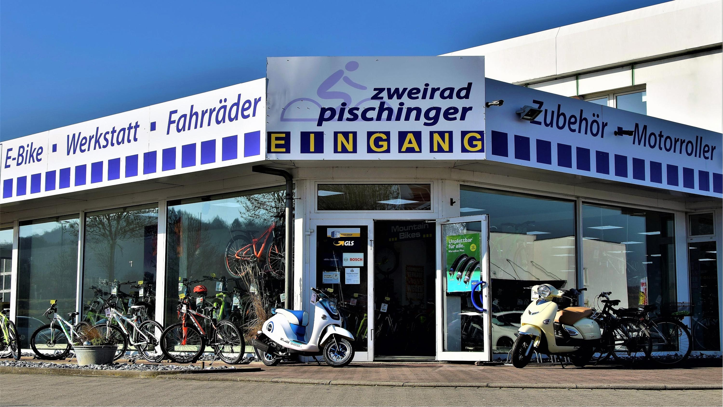 Zweiradsport-Pischinger-Sinsheim_Ladenlokal-Aussenansicht